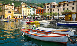 Haven Malcesine aan het Gardameer